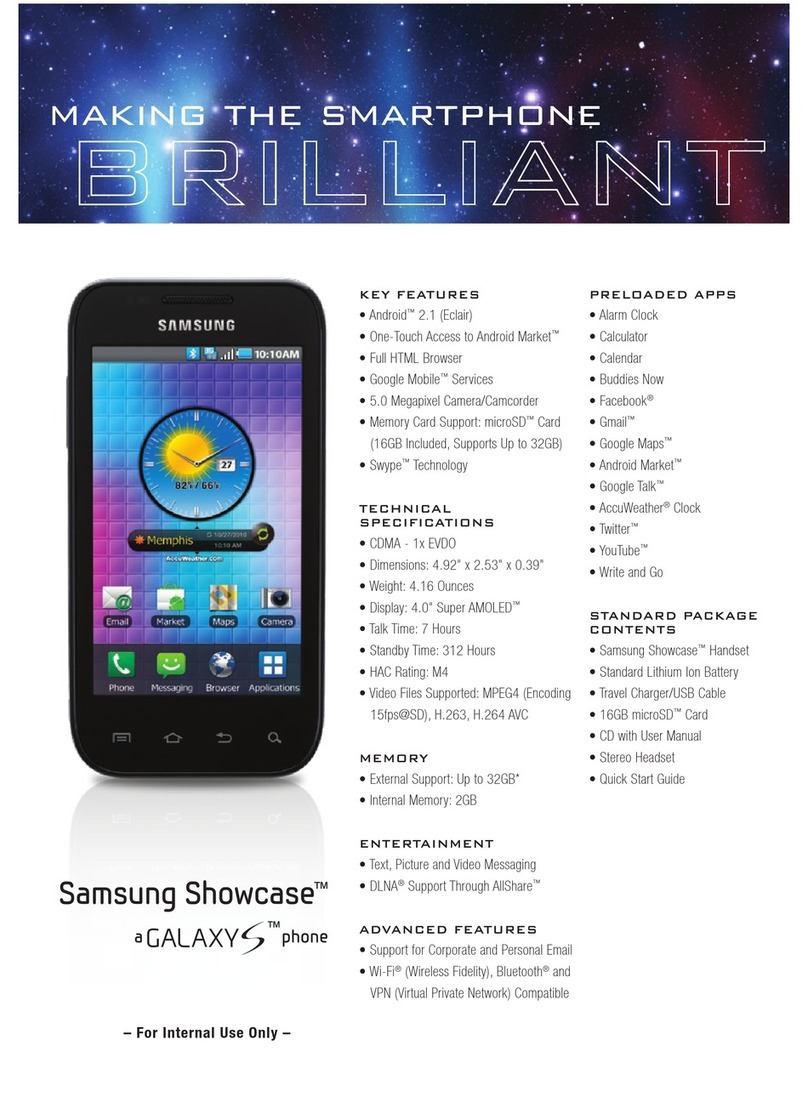 Samsung GALAXY S User manual Samsung GALAXY S User manual