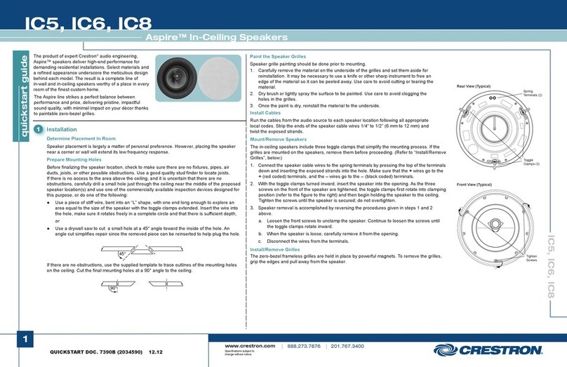 Crestron Aspire IC5 User manual