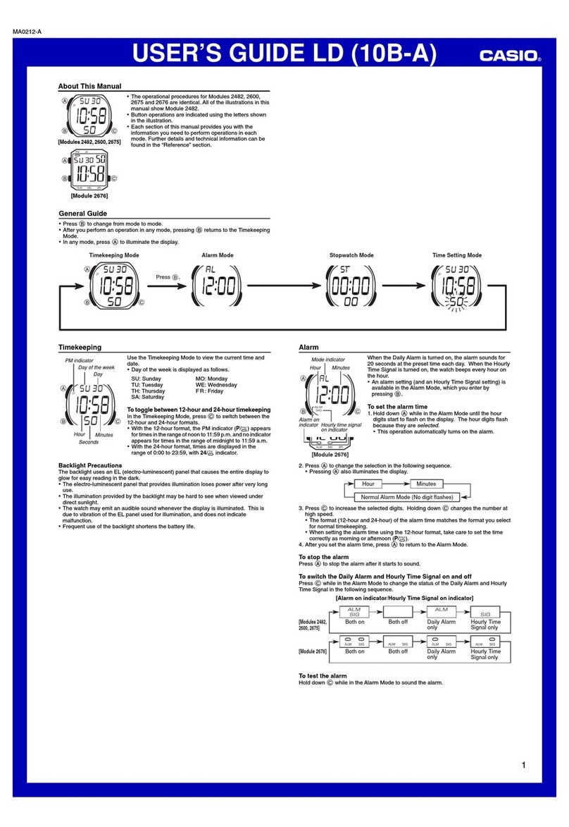 Casio 2482 user guide