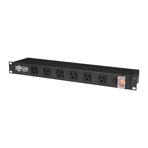 Tripp Lite RS-1215 User manual Tripp Lite RS-1215 User manual