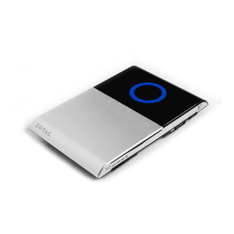 Zotac ZBOX series User manual
