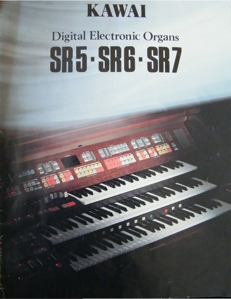 Kawai SR5 User manual