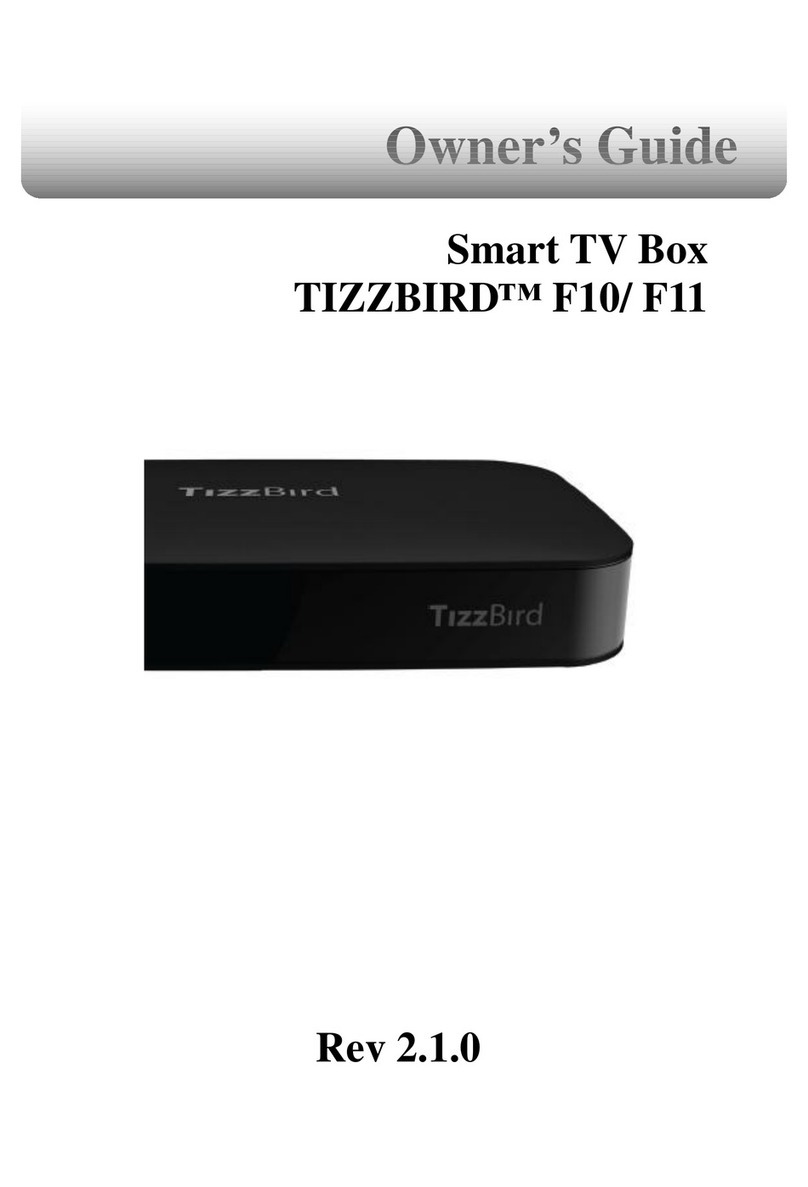 TizzBird F10 owner's guide