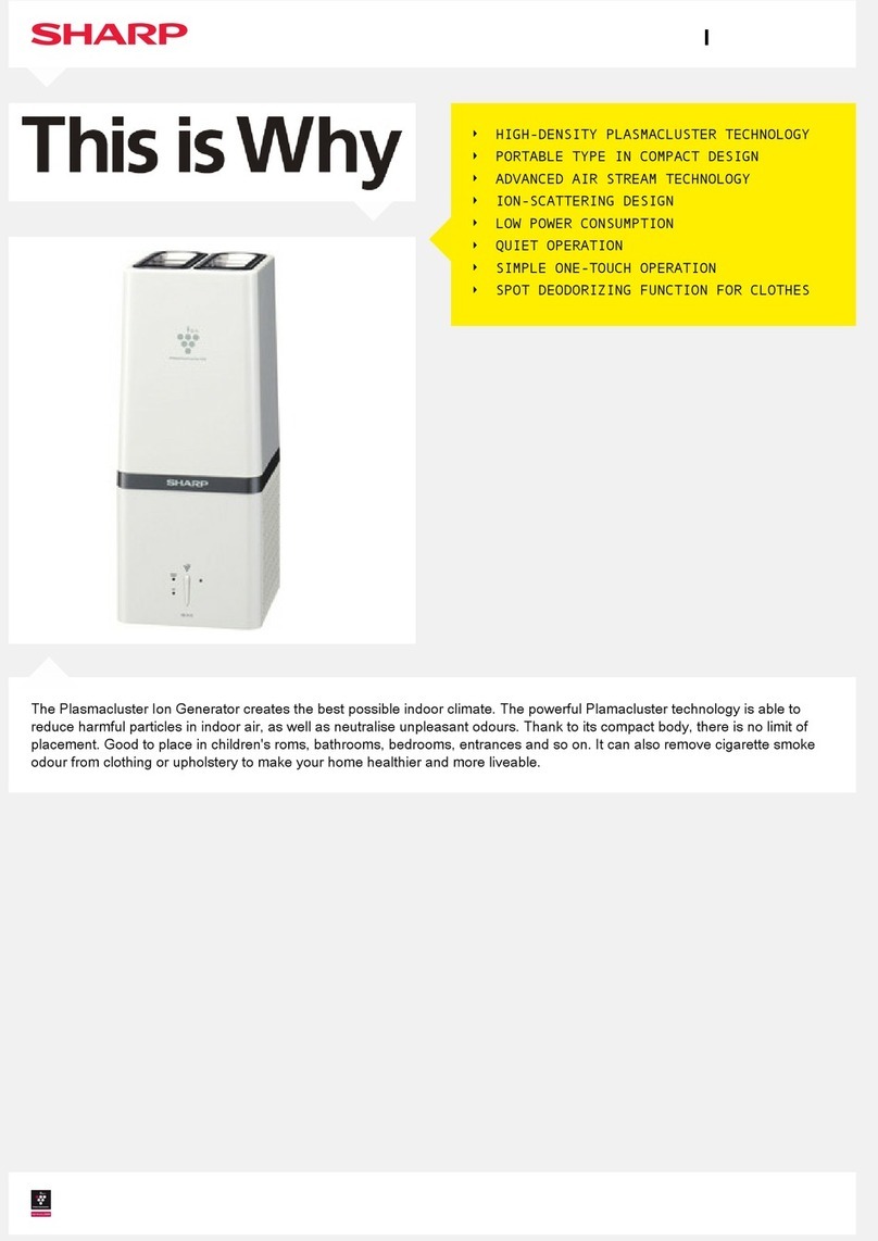 Sharp IG-A10EK-W Manual