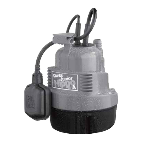 Clarke HIPPO Jr Installation and operation manual Clarke HIPPO Jr Installation and operation manual