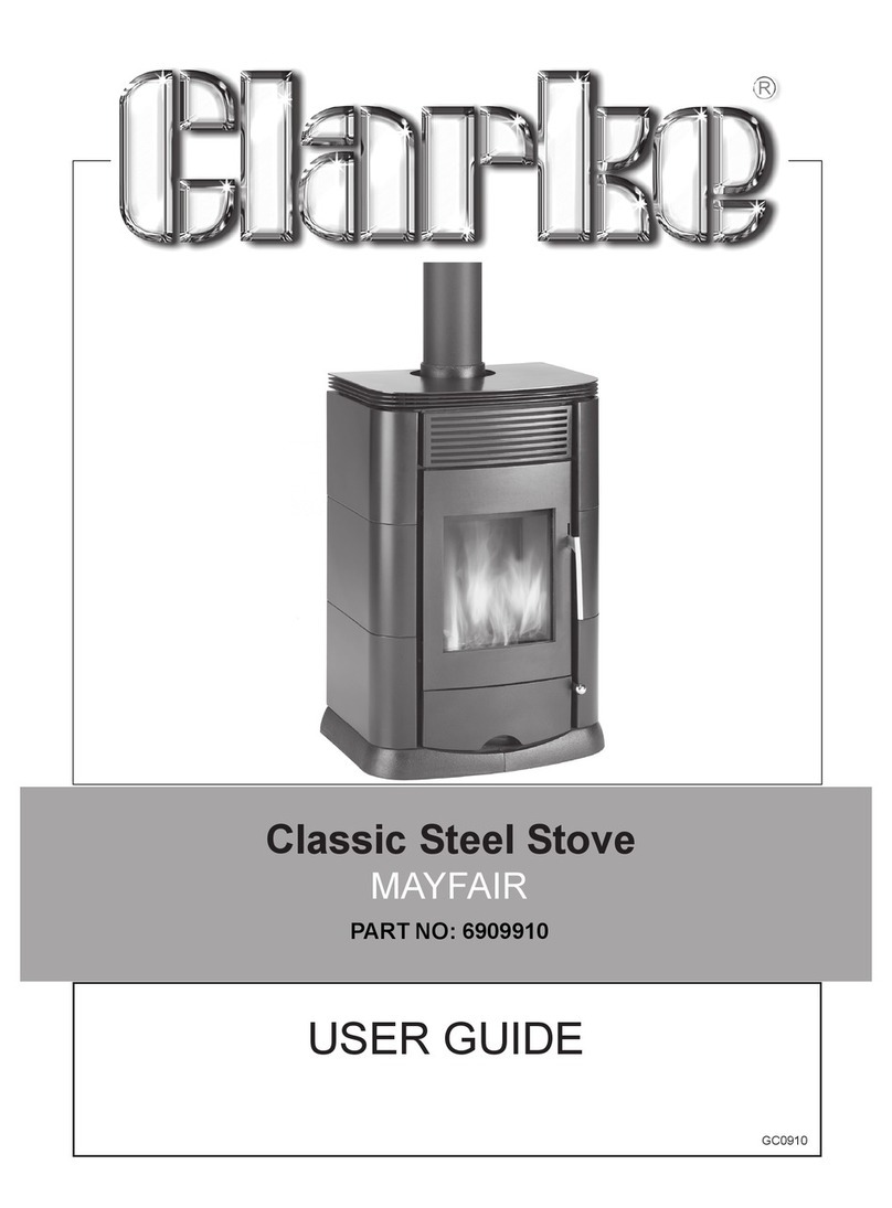 Clarke MAYFAIR 6909910 User manual Clarke MAYFAIR 6909910 User manual