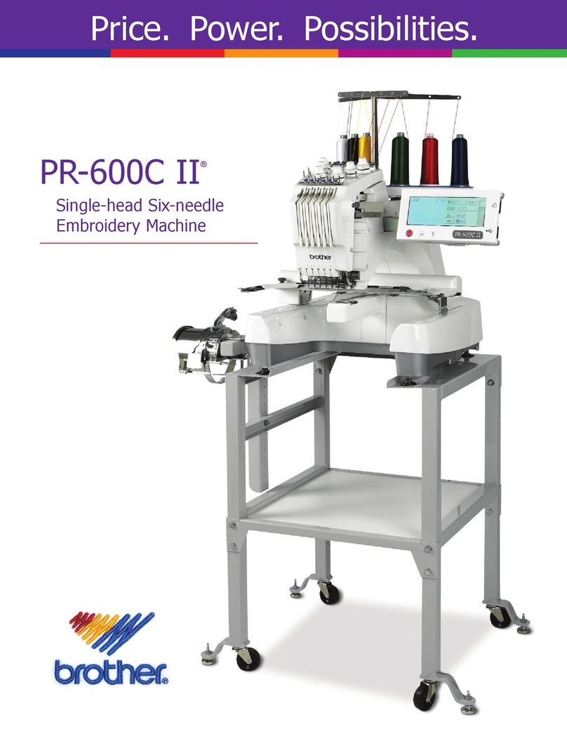 Brother PR-600C II Brochure & specs