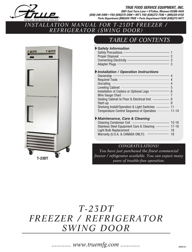True T-23DT User manual