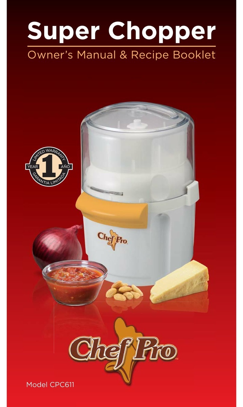 Chef Pro CPC611 Technical specifications
