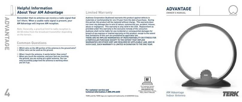 TERK Technologies ADVANTAGE User manual