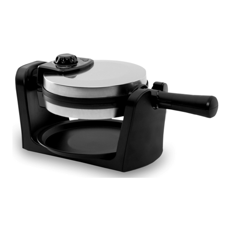 West Bend ROTARY WAFFLE MAKER User manual