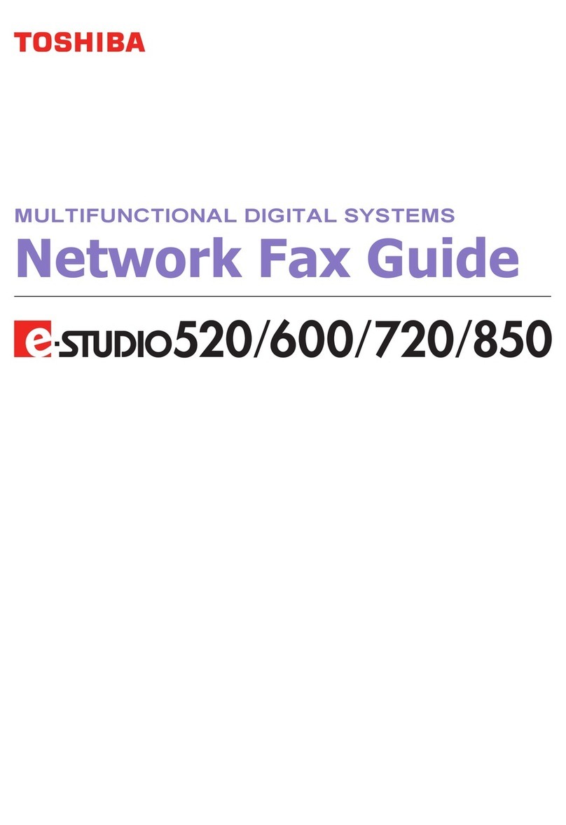 Toshiba e-STUDIO 520 User manual