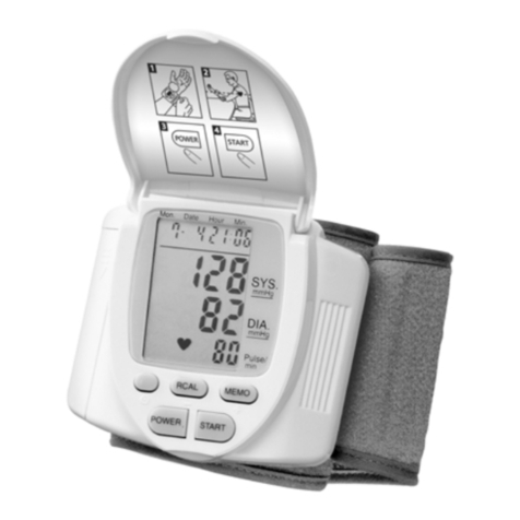 Topcom BPM Wrist 3301 User manual