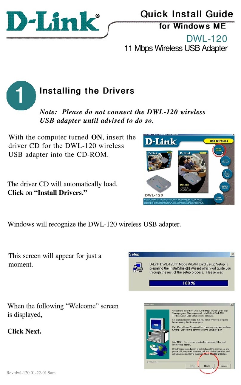 D-Link Air DWL-120 User manual