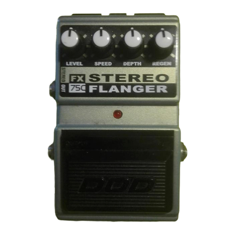 DOD FX75C User manual