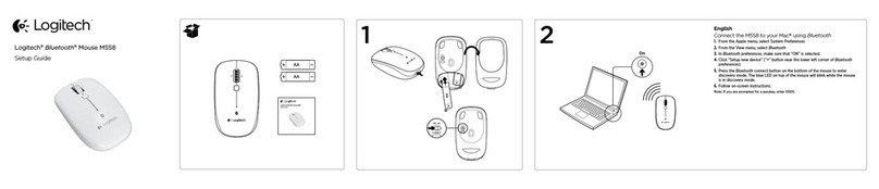 Logitech M558 User manual