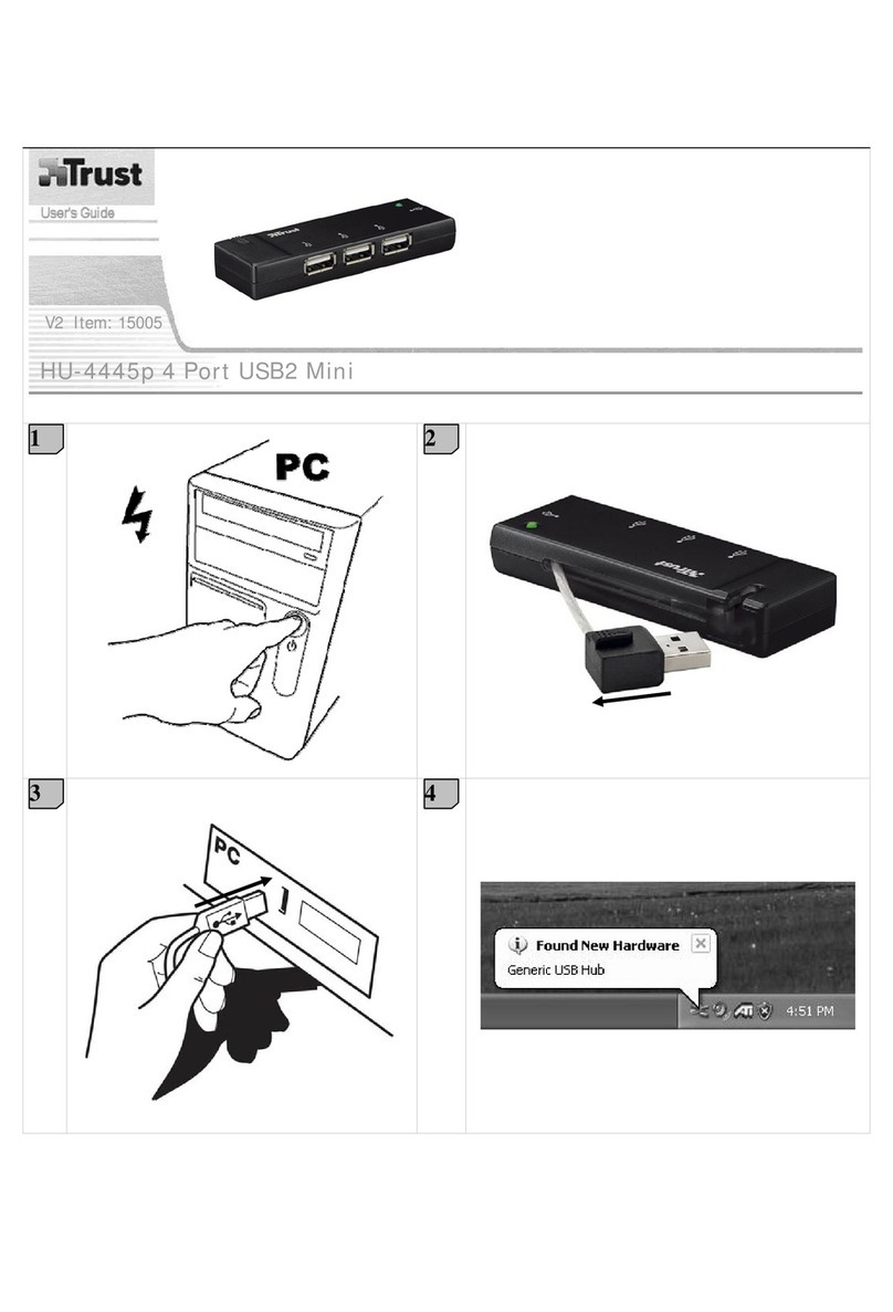 Trust HU-4445p User manual Trust HU-4445p User manual