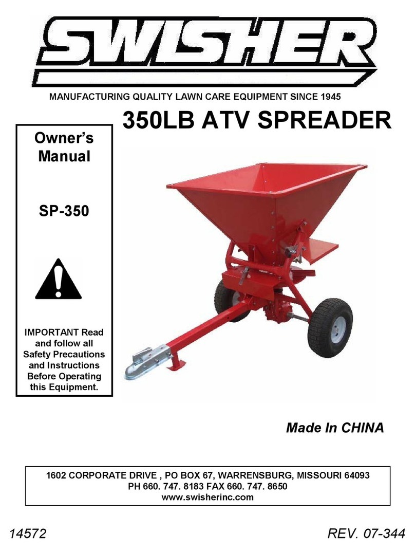 Swisher SP-350 User manual