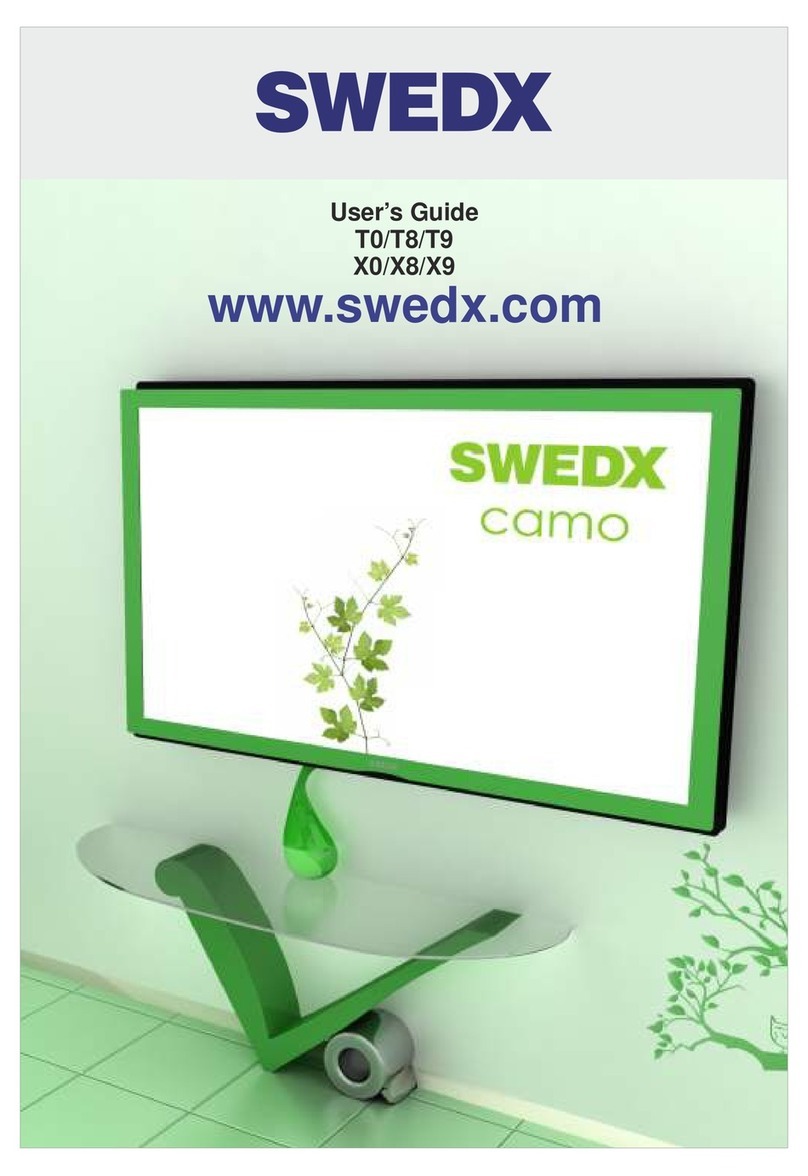 SWEDX T0 User manual SWEDX T0 User manual