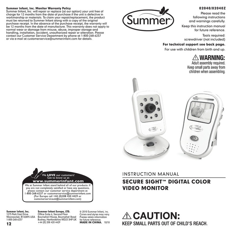 Summer Secure Sight User manual