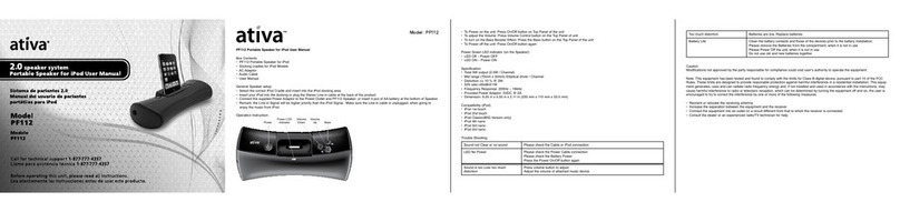 Ativa PF112 user manual