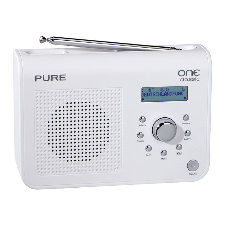 PURE ONE CLASSIC User manual PURE ONE CLASSIC User manual