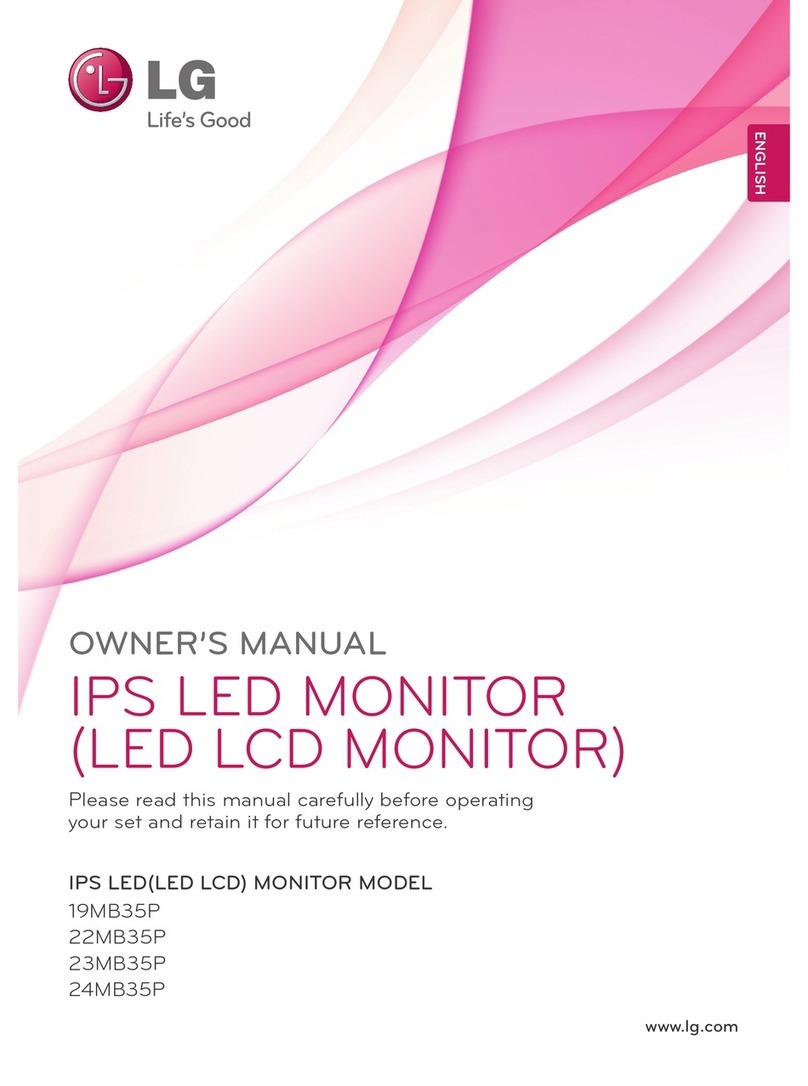 LG 19MB35P User manual