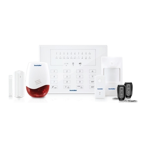 SecurityMan AIR-ALARM II SERIES User manual
