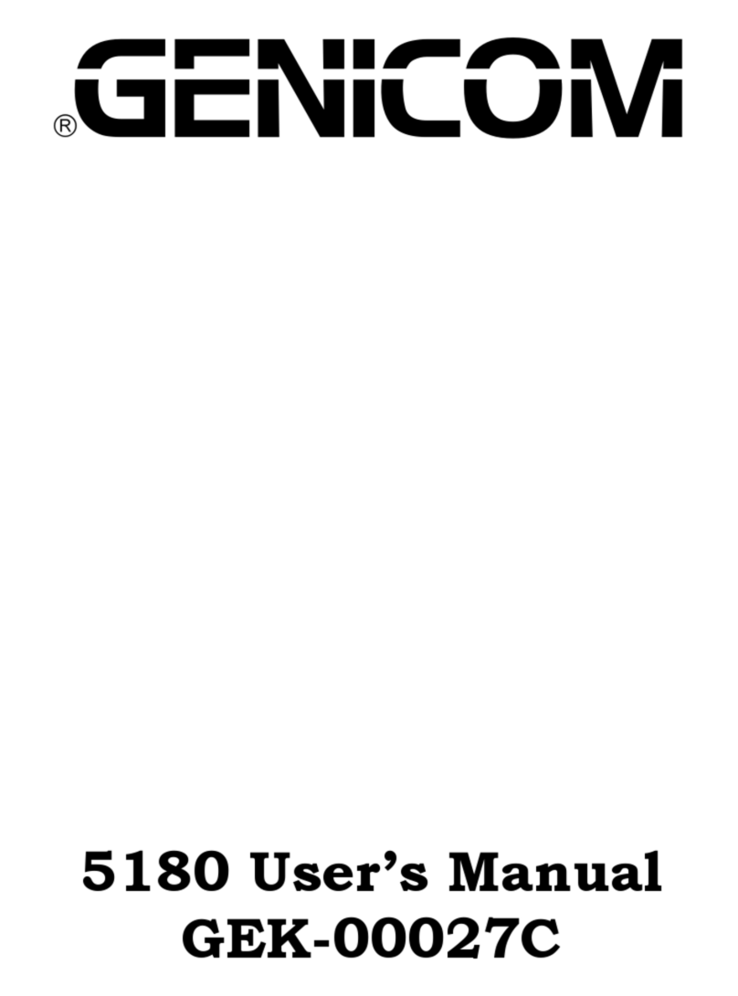 Genicom GEK-00027C User manual