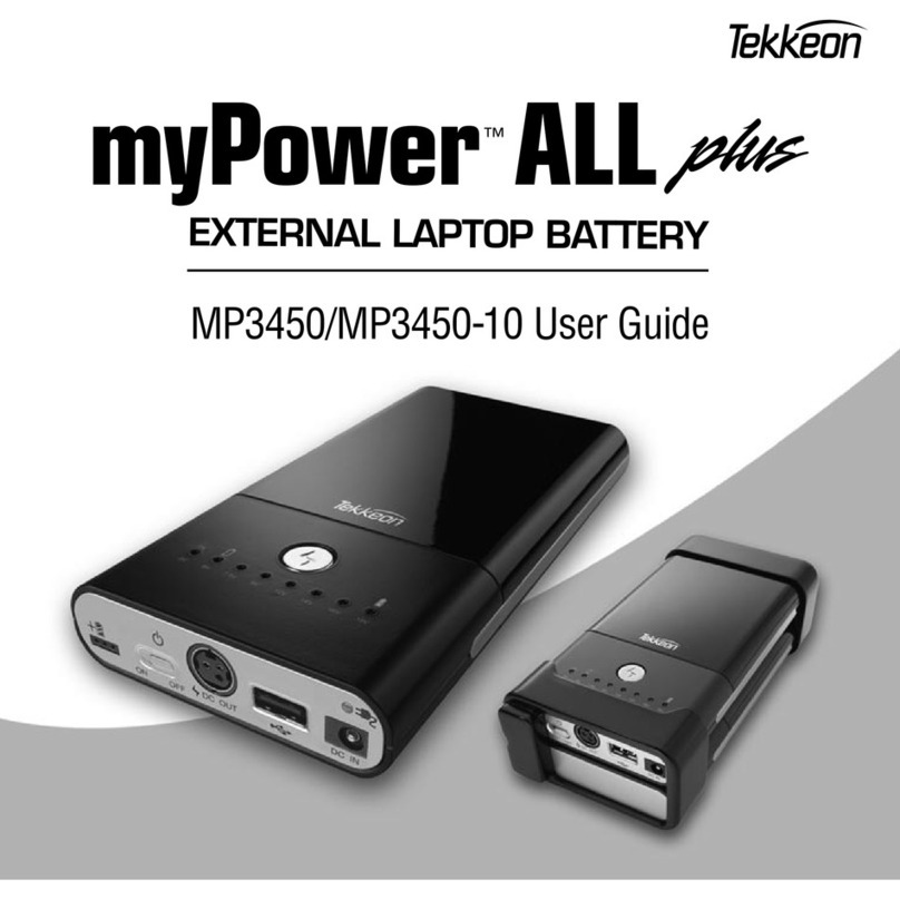 Tekkeon MP3450 user guide
