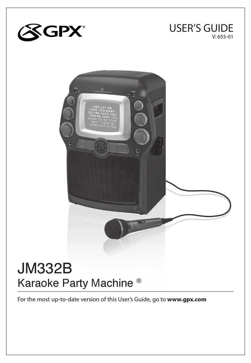 GPX JM332B user guide
