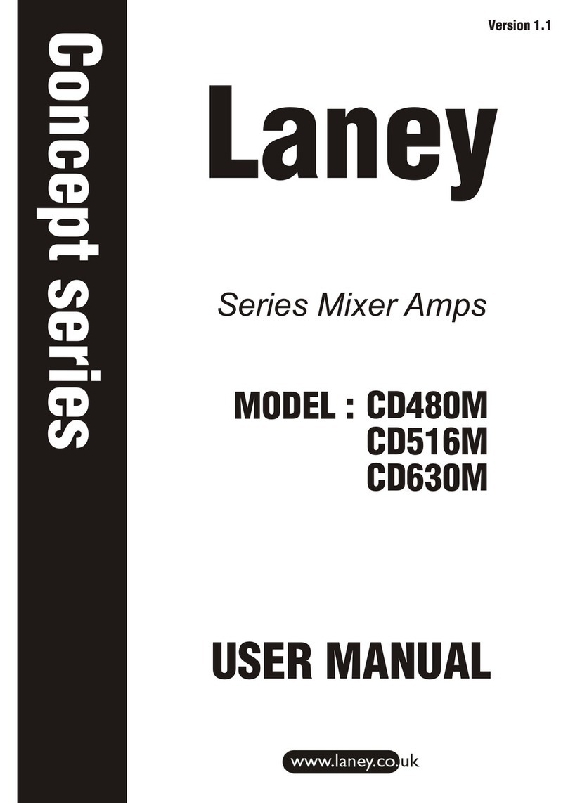 Laney Concept CD480M User manual