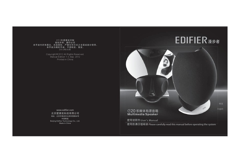 EDIFIER e20 User manual