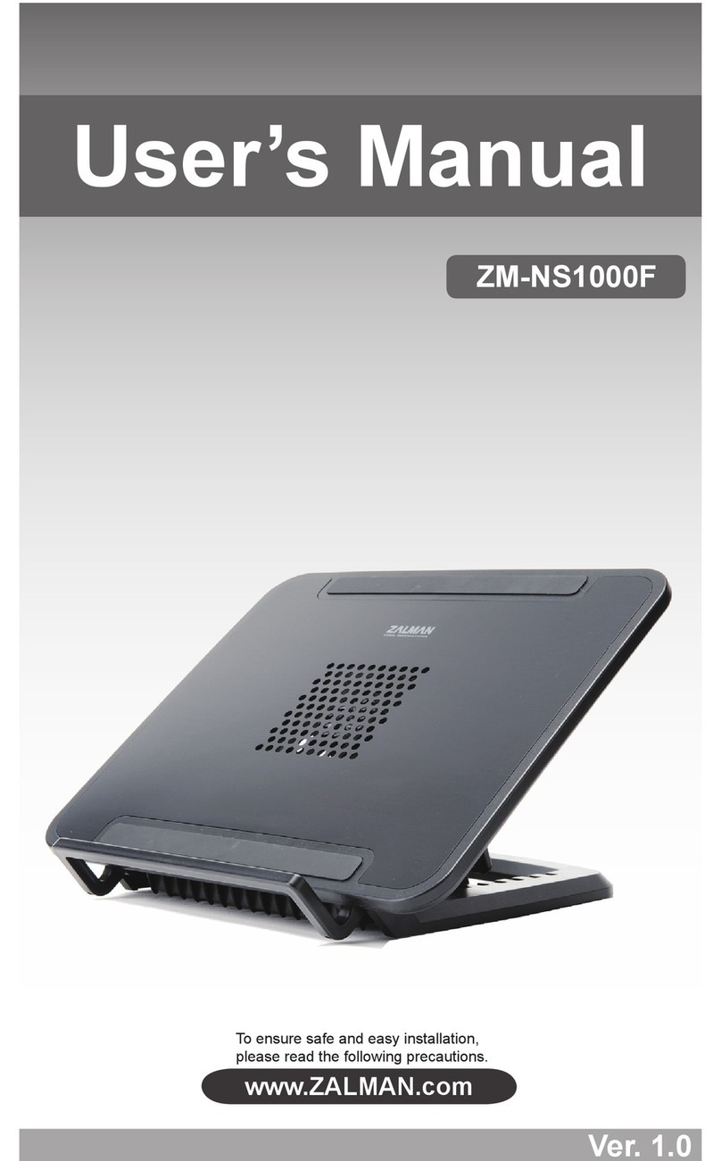 ZALMAN ZM-NS1000F User manual