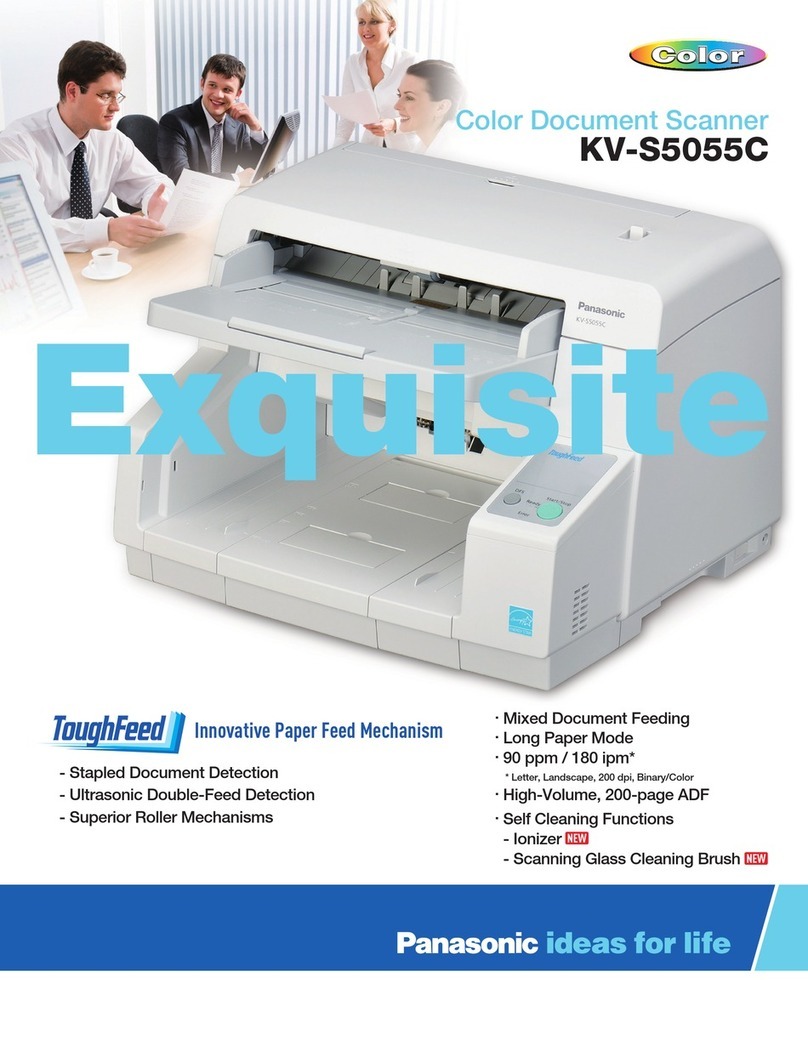 Panasonic KV-S5055C User manual