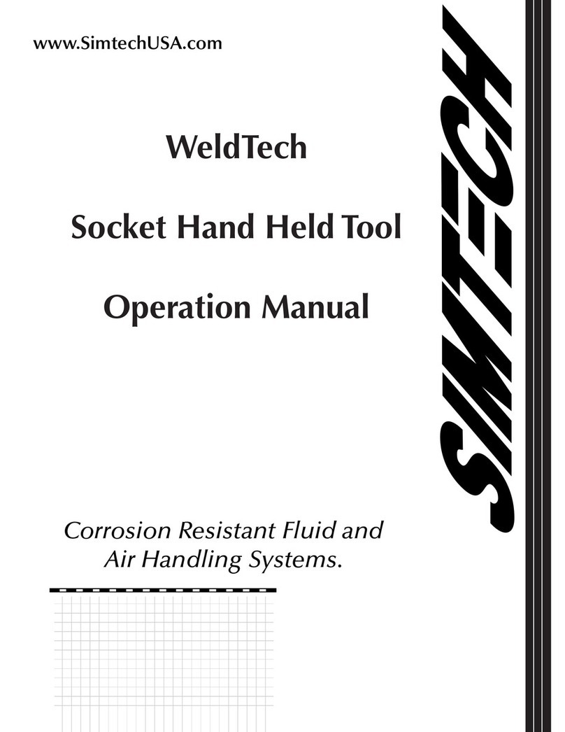 SimTech WeldTech Operation manual