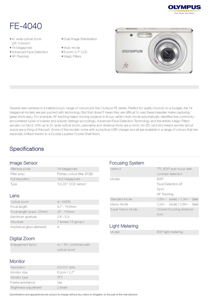 Olympus FE-4040 User manual