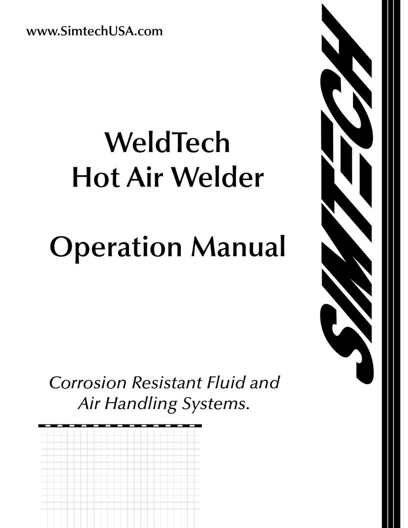 SimTech WeldTech Operation manual