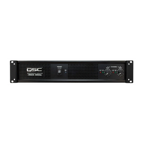 QSC RMX 5050a user manual