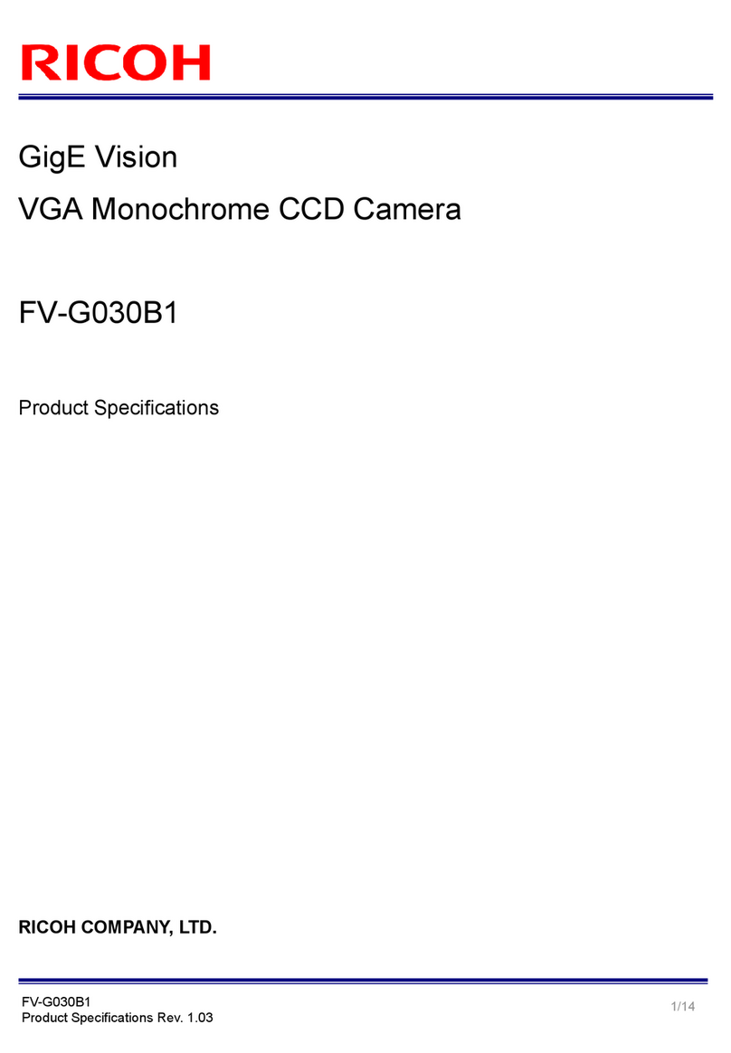 Ricoh FV-G030B1 Product specifications