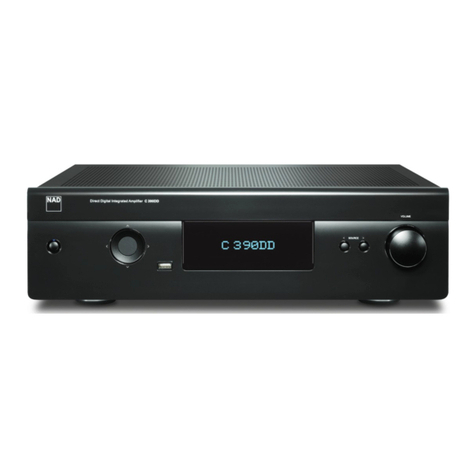 NAD C 390DD owner's manual