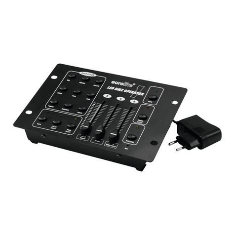 EuroLite DMX LED Operator 1 User manual