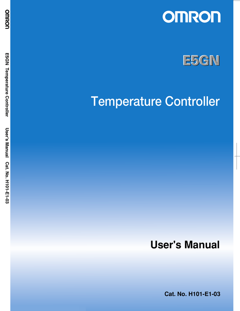 Omron E5GN User manual