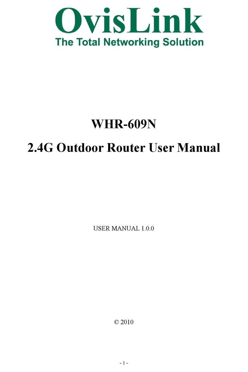 Ovislink WHR-609N user manual
