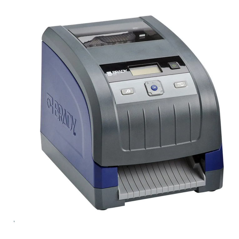 Brady BBP 33 User manual