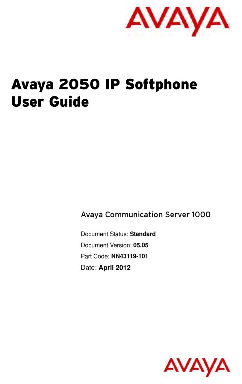 Avaya IP Office 2050 User manual