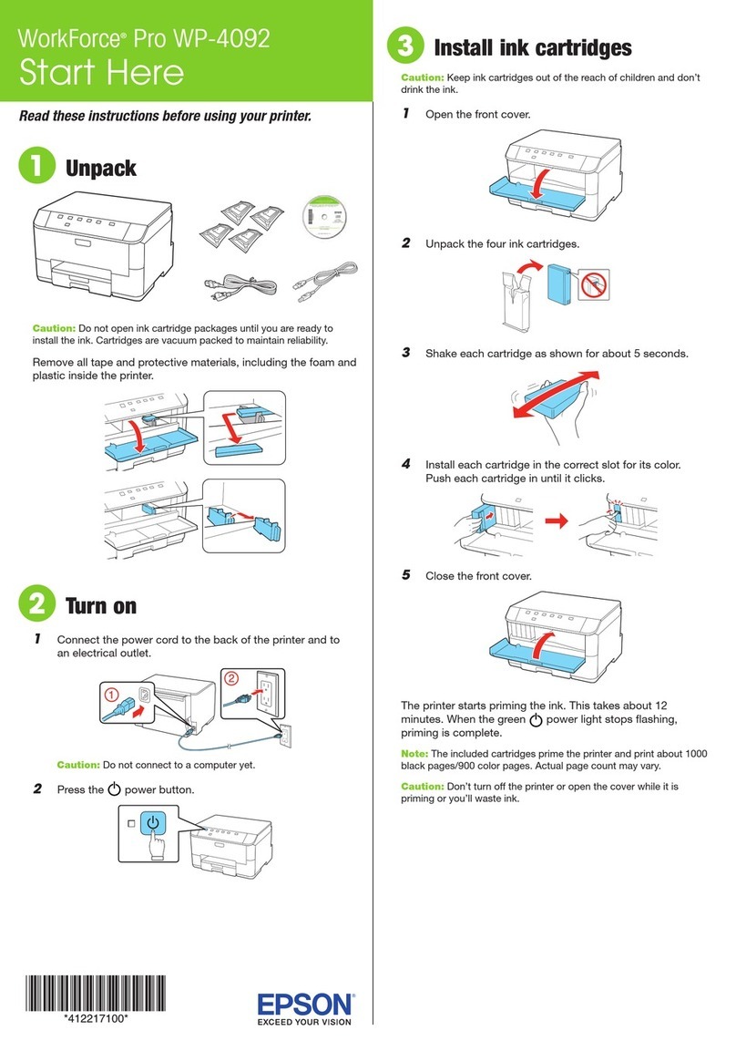 Epson WorkForce Pro WP-4092 User manual