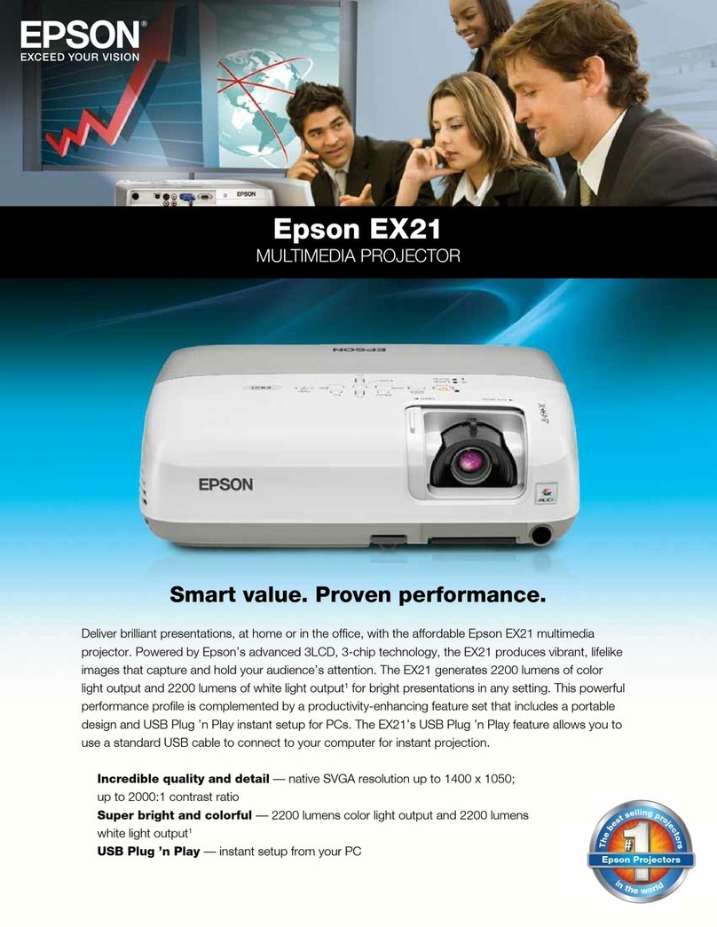 Epson EX21 User manual