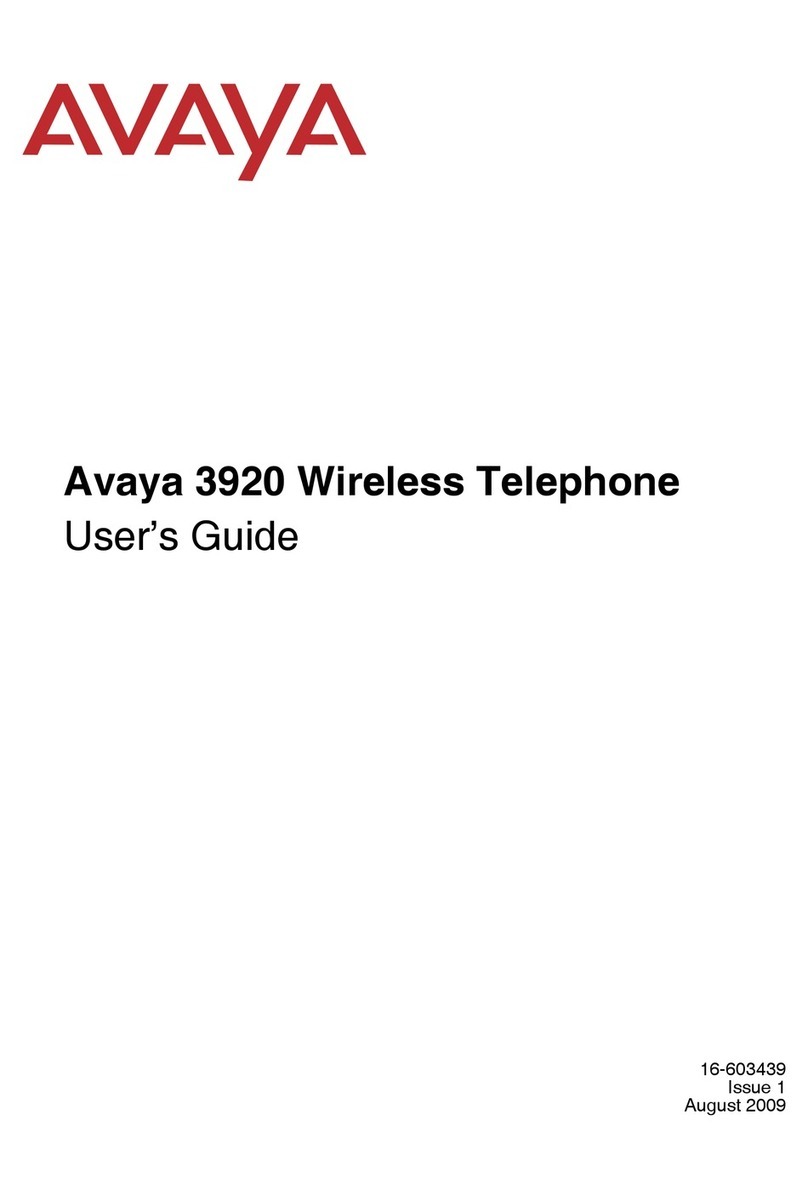 Avaya 3920 user guide