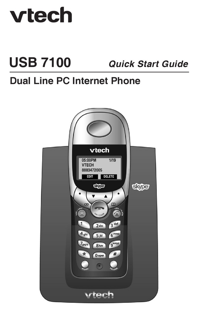 V-tech USB 7100 User manual
